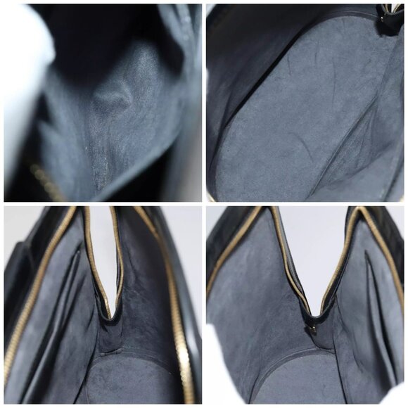 LOUIS VUITTON Epi Coblanc Shoulder Bag Black LV Auth - Picture 16 of 16